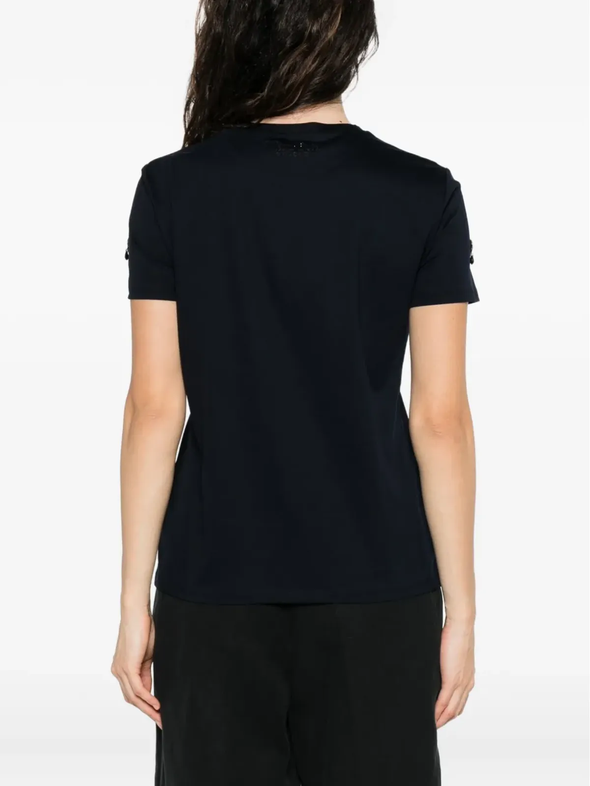 Max Mara リボン装飾付きの半袖Tシャツ - 画像4