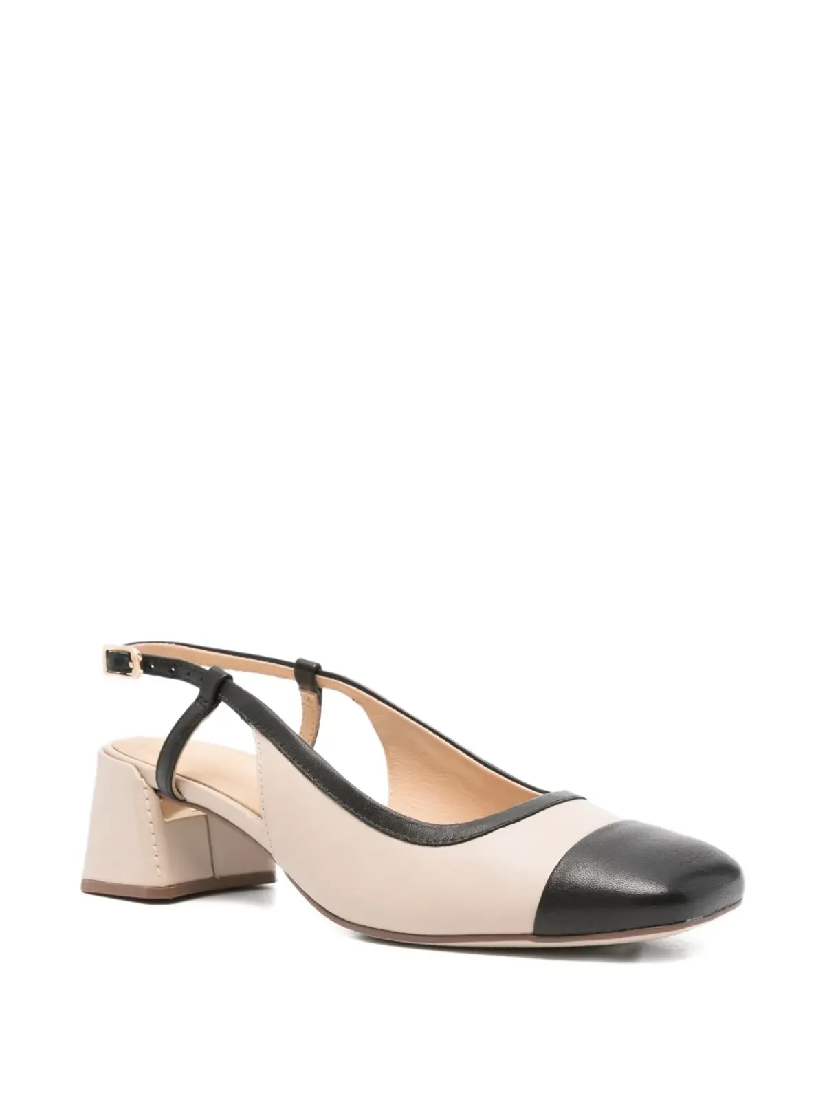 Clarks Nyta slingback レザー パンプス - 画像2