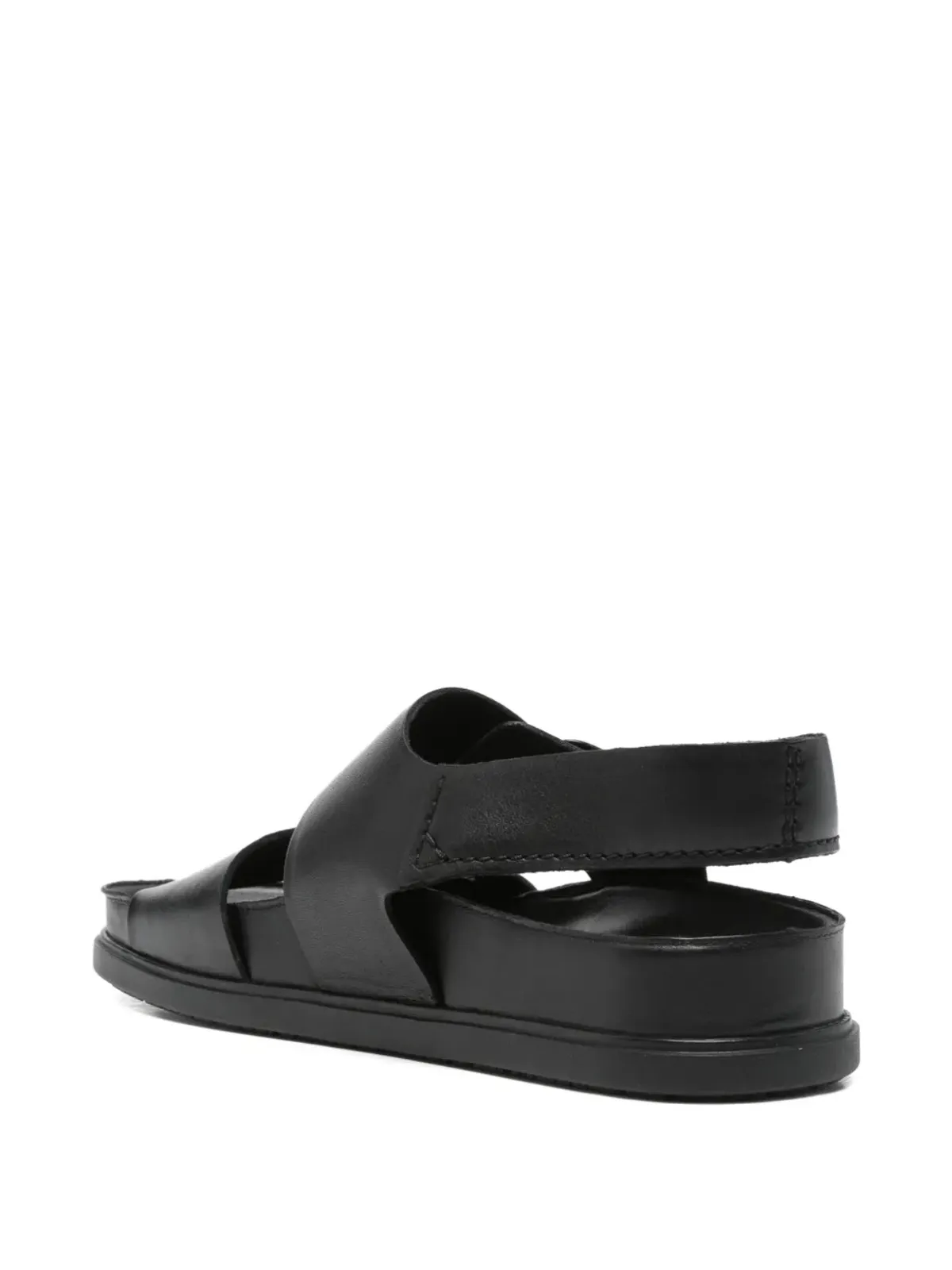 Clarks トーフォード バックルストラップ レザーサンダル - 画像3