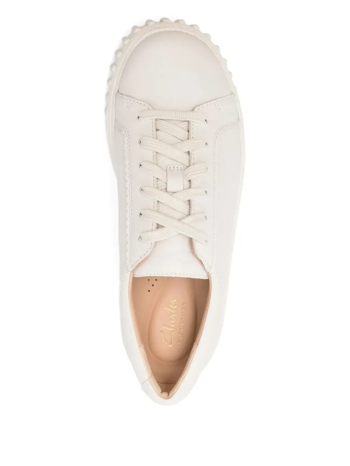 Clarks Mayhill レースアップ・プラットフォームスニーカー - 画像4