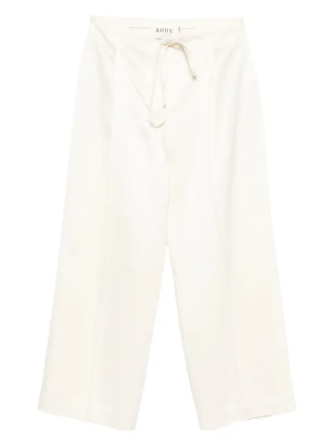 Rohe Róhe ドローストリングストレートヘムパンツの商品画像