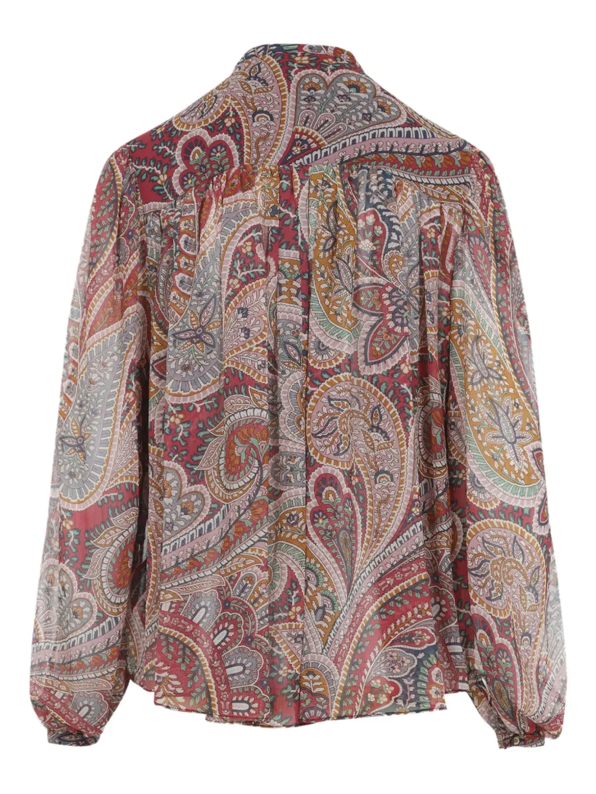 ETRO ペイズリープリント ハイネック ブラウス - 画像2