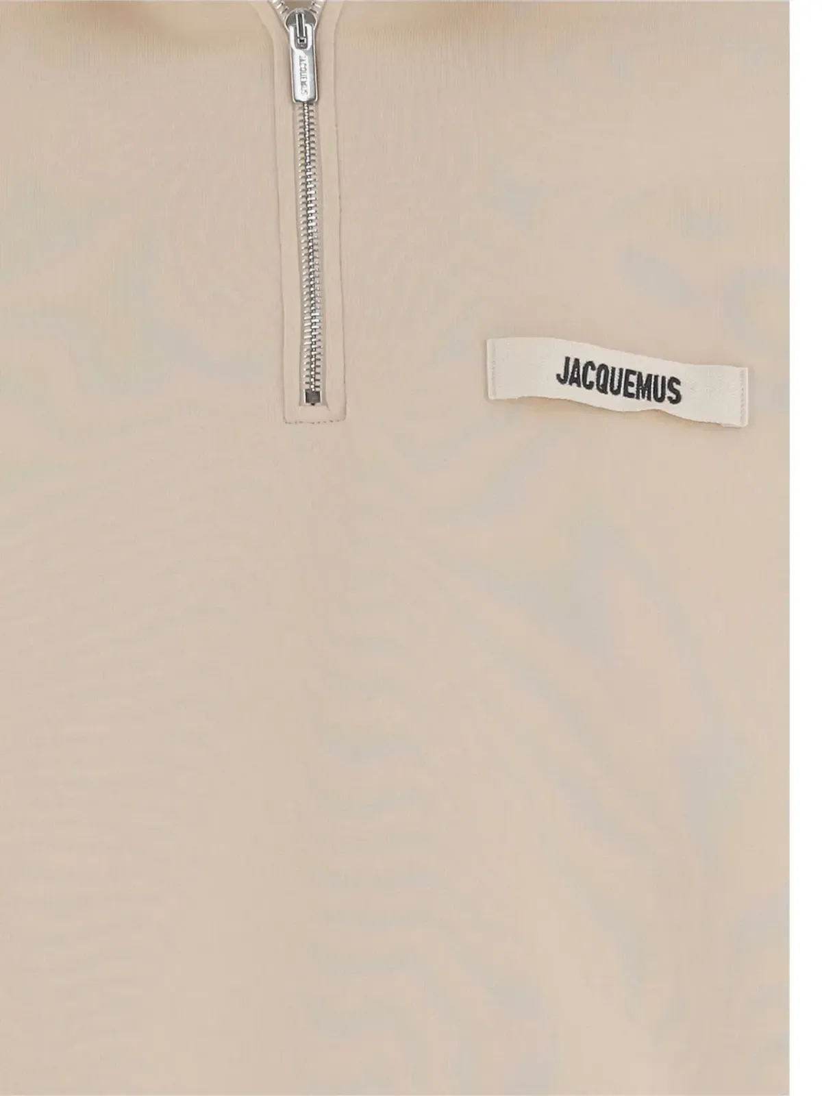 Jacquemus グログラン ハイカラー ロゴ スウェットシャツ - 画像3