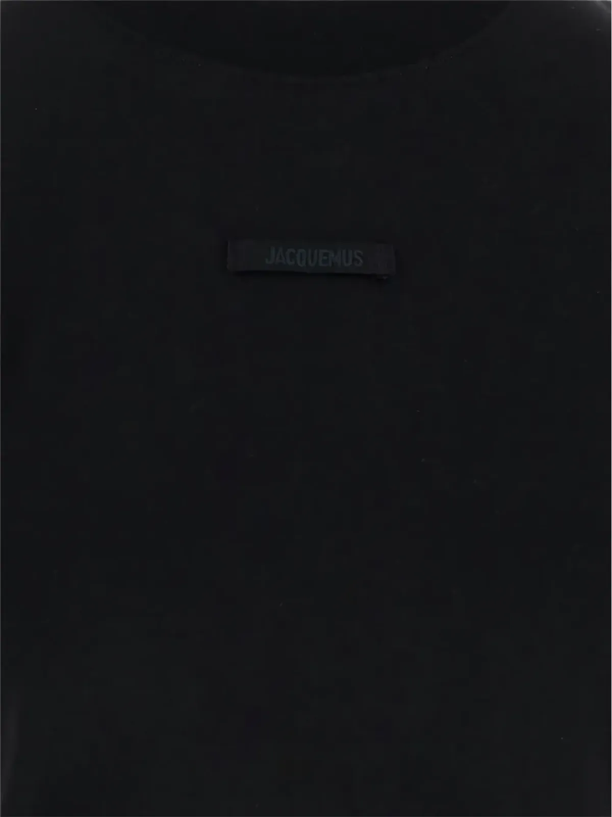 Jacquemus グログラン ロゴディテール クルーネックTシャツ - ブラック - 画像3