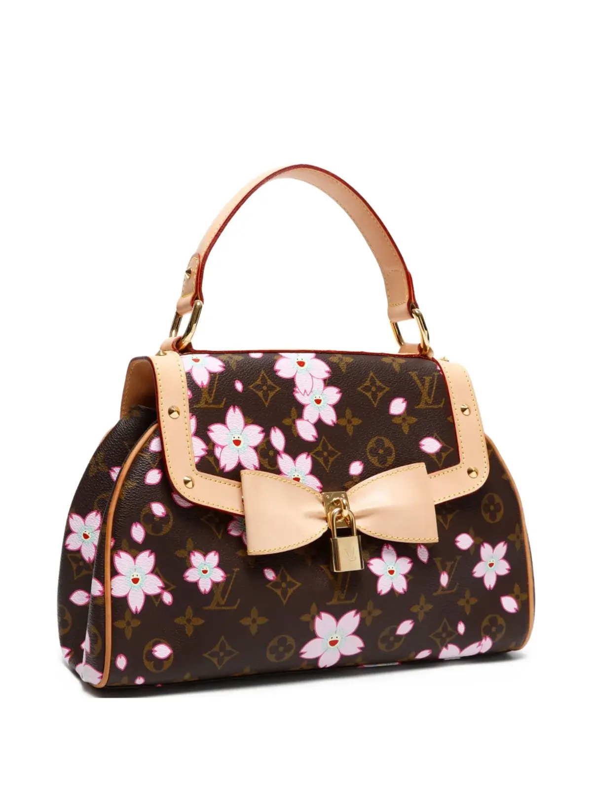 Louis Vuitton Pre-Owned 2003 Monogram Cherry Blossom ハンドバッグ - Brown - 画像1