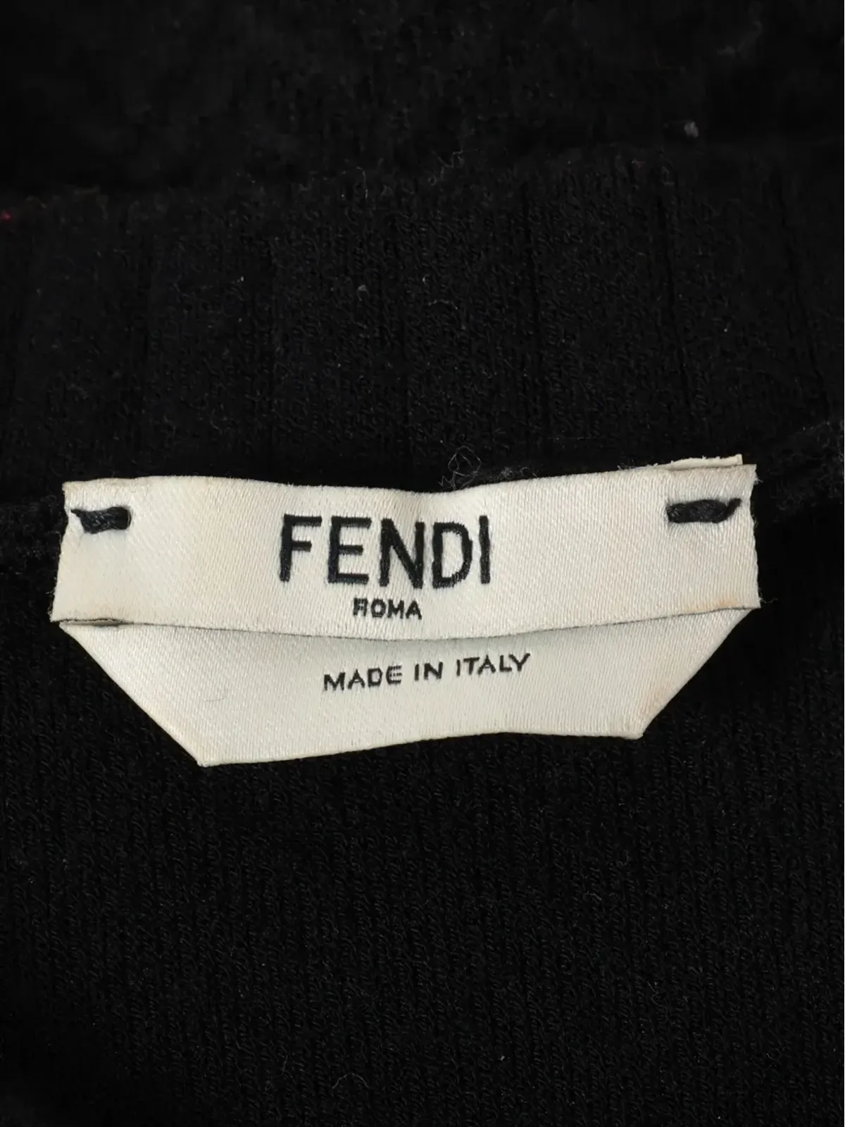 Fendi Pre-Owned クルーネック ノースリーブ ドレス - 画像3