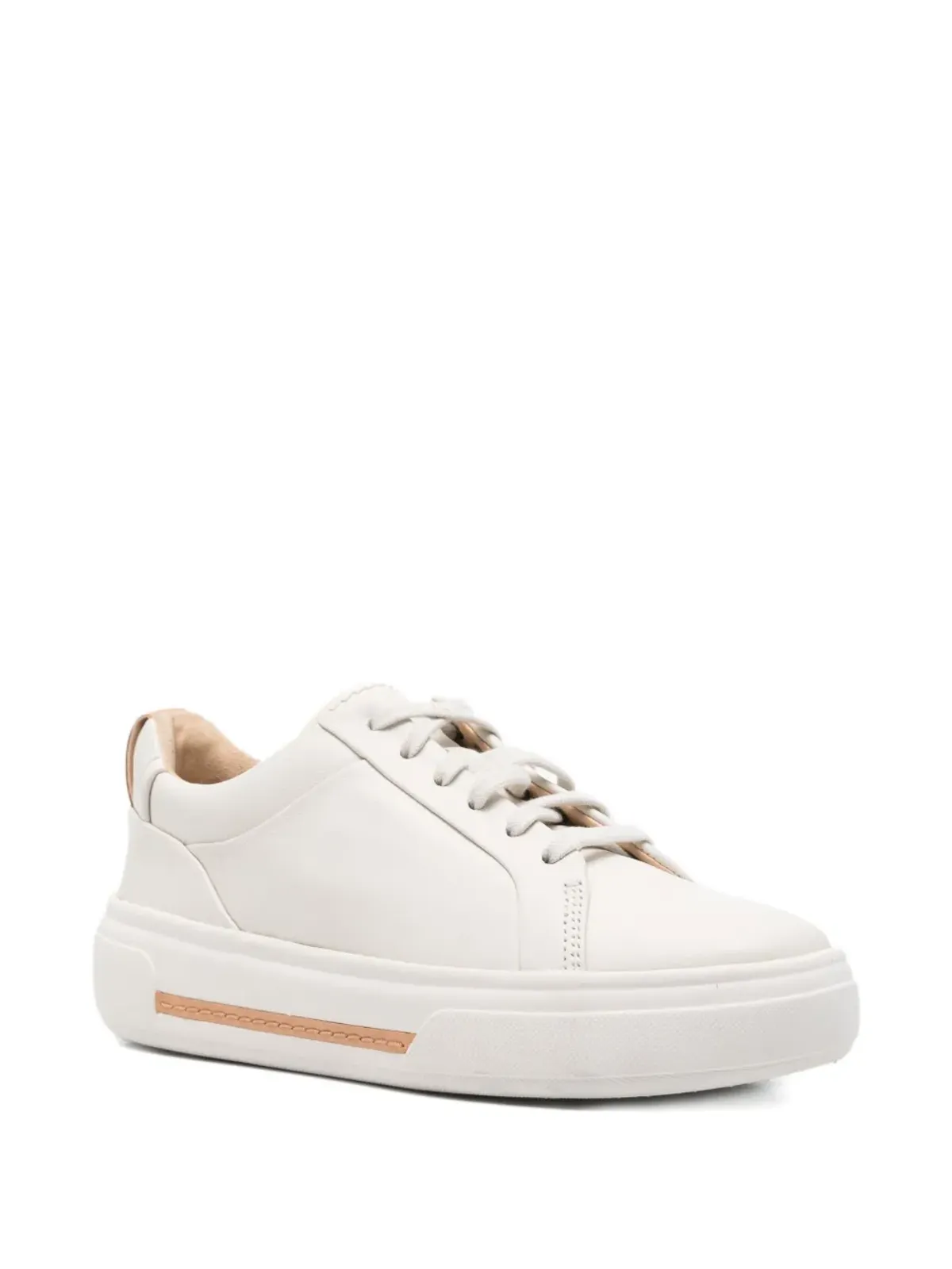 Clarks Hollyhock leather sneakers - White - 画像2