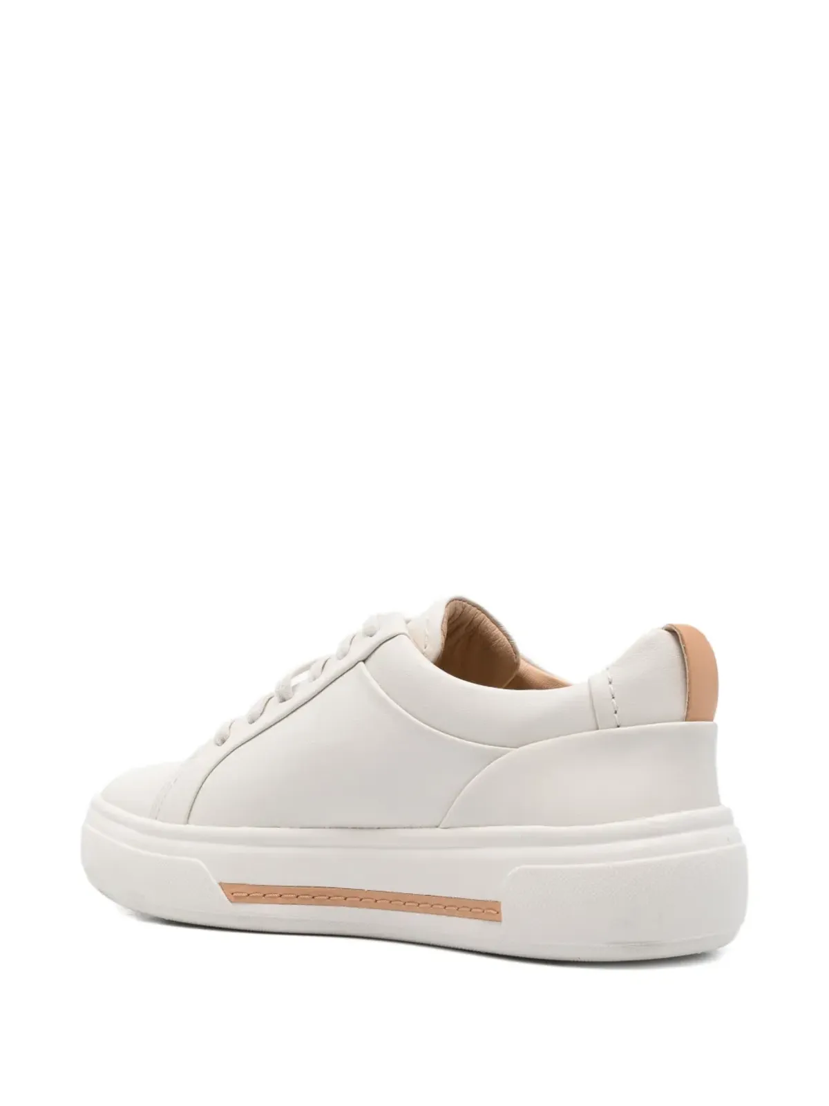 Clarks Hollyhock leather sneakers - White - 画像3
