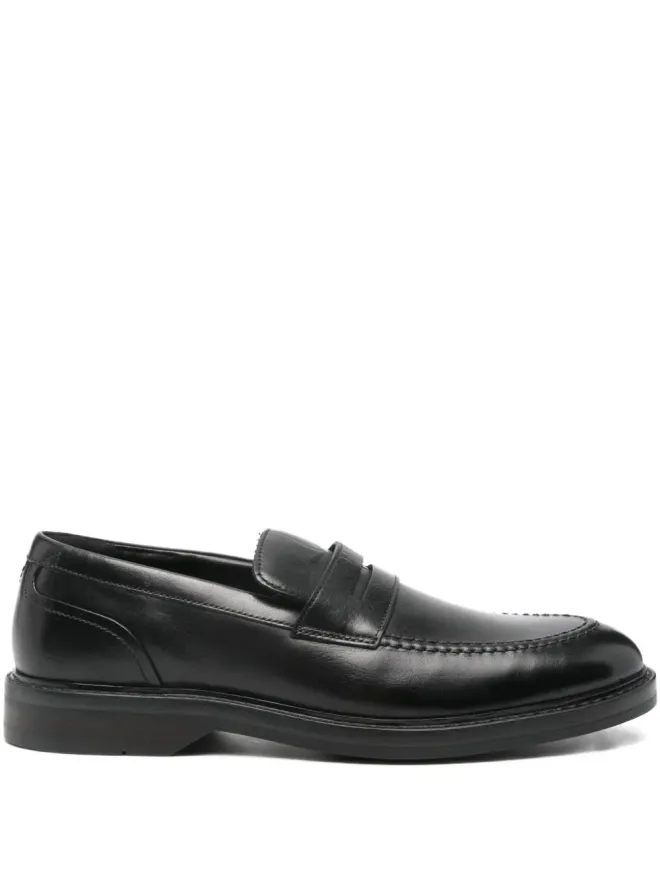 Clarks Clarks アルドウィン ペニーストラップ ローファー ブラックの商品画像