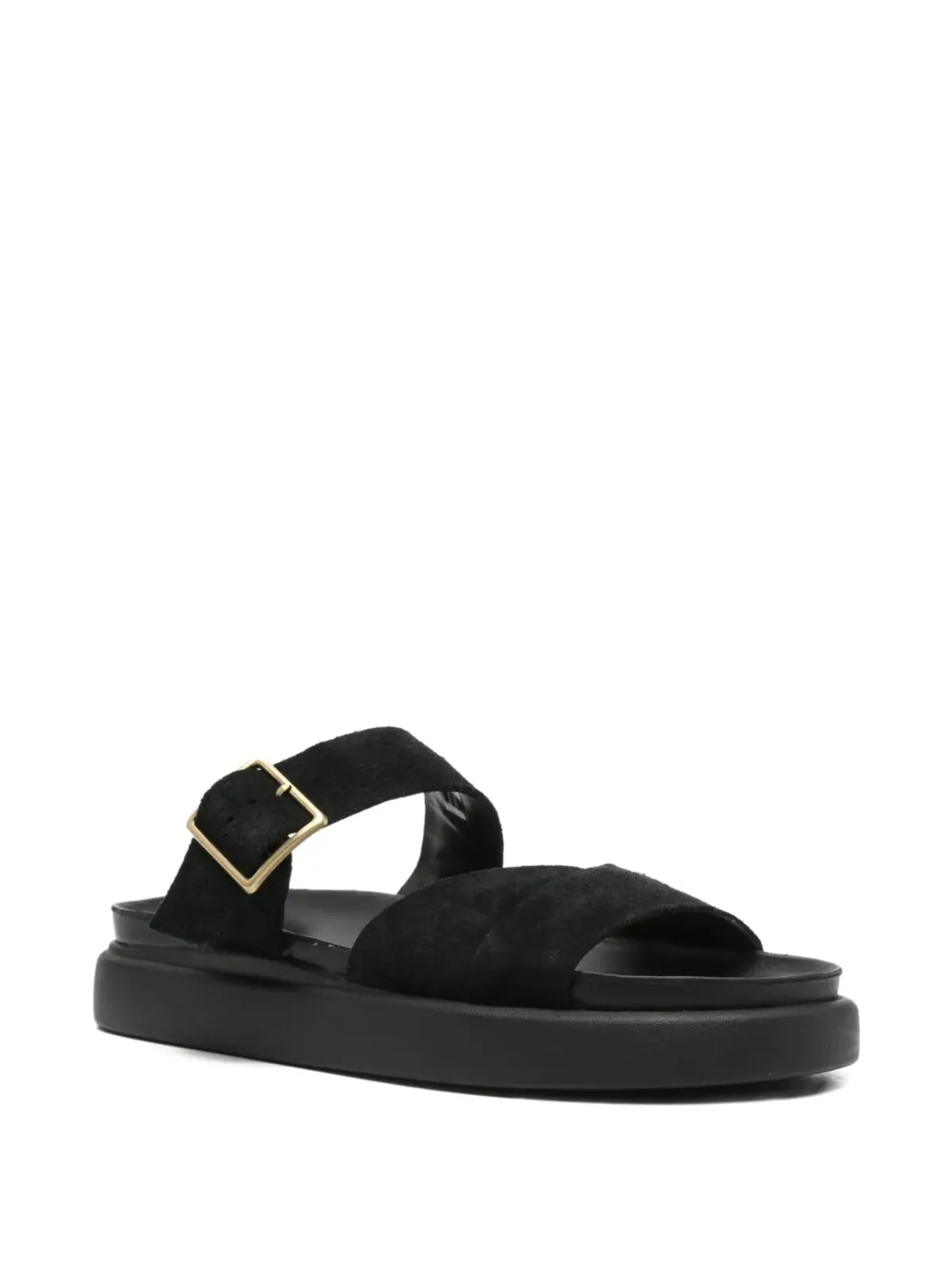 Clarks Aristella buckled platform sandals - Black - 画像2