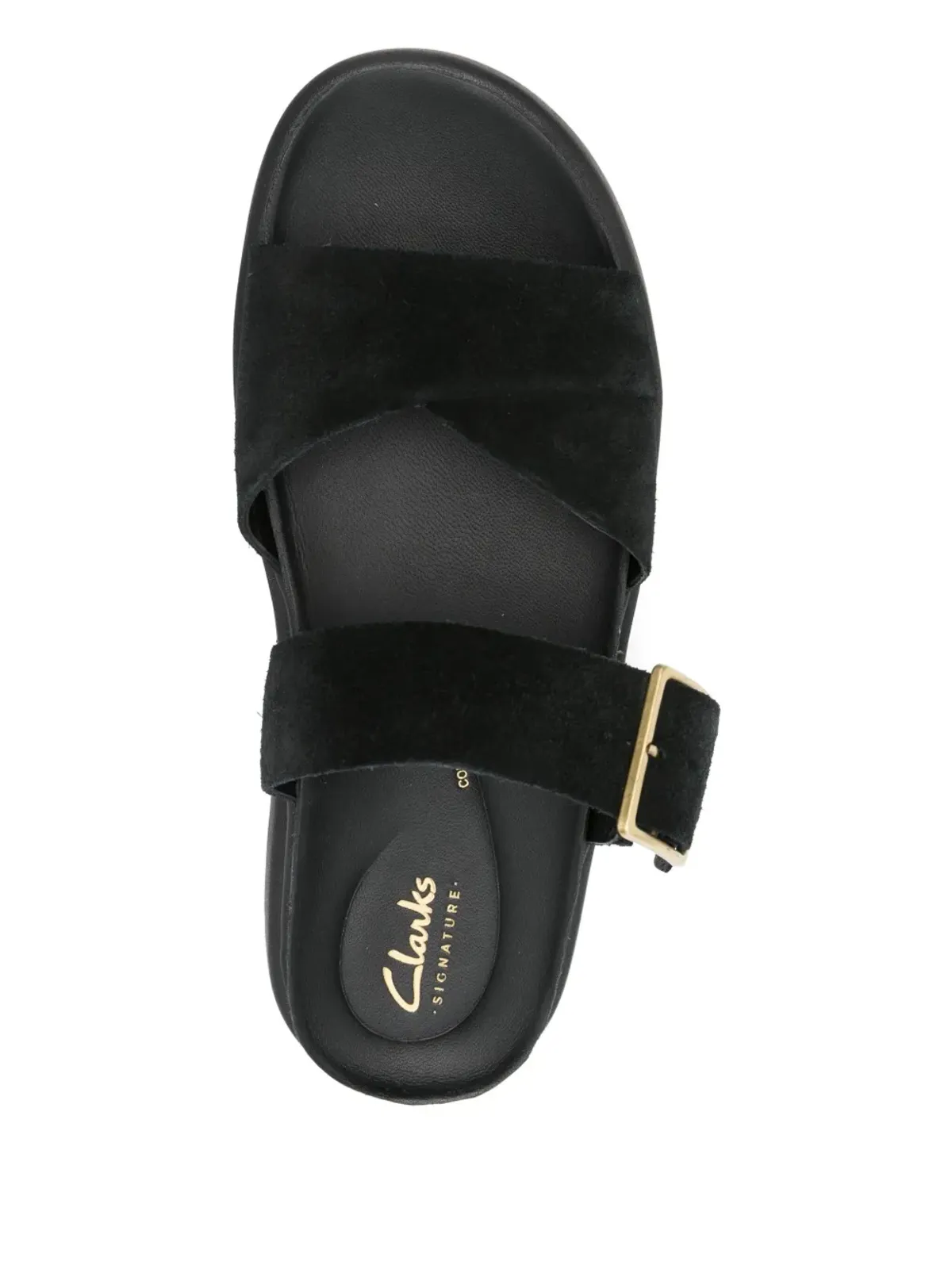 Clarks Aristella buckled platform sandals - Black - 画像4
