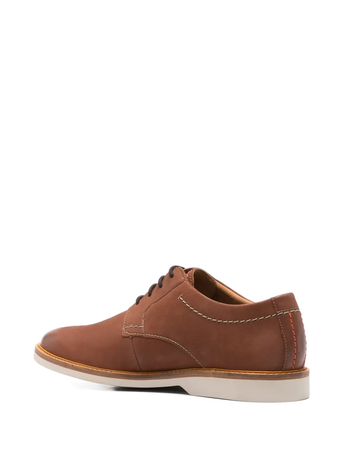 Clarks アティカス レースアップ レザー ダービーシューズ - ブラウン - 画像3