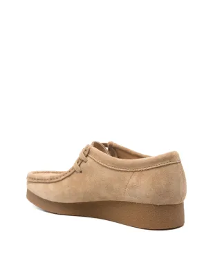 Clarks Wallabee suede lace-up derby shoes - Neutrals - サムネイル3