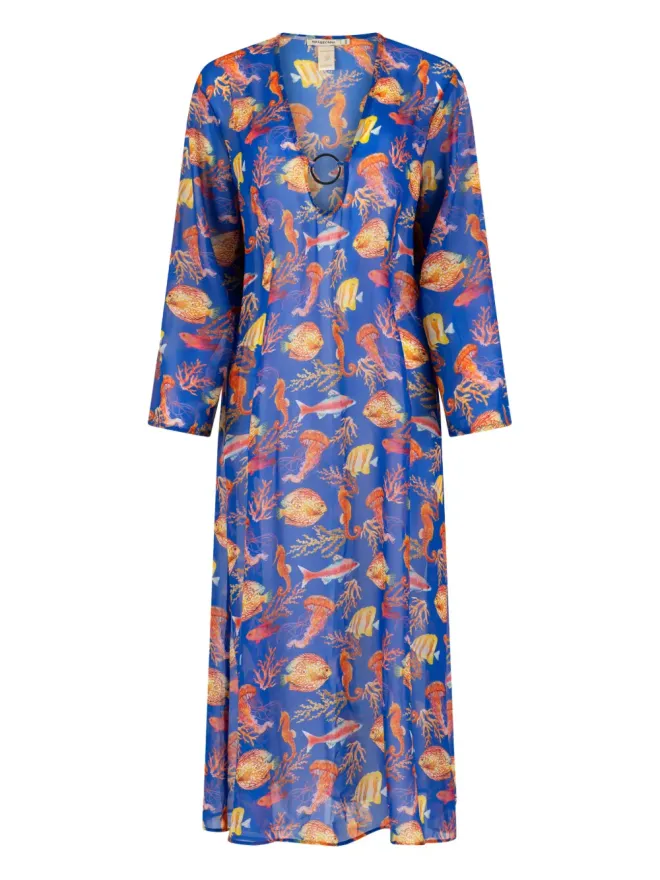 PARAMIDONNA PARAMIDONNA グラフィックプリントドレスの商品画像