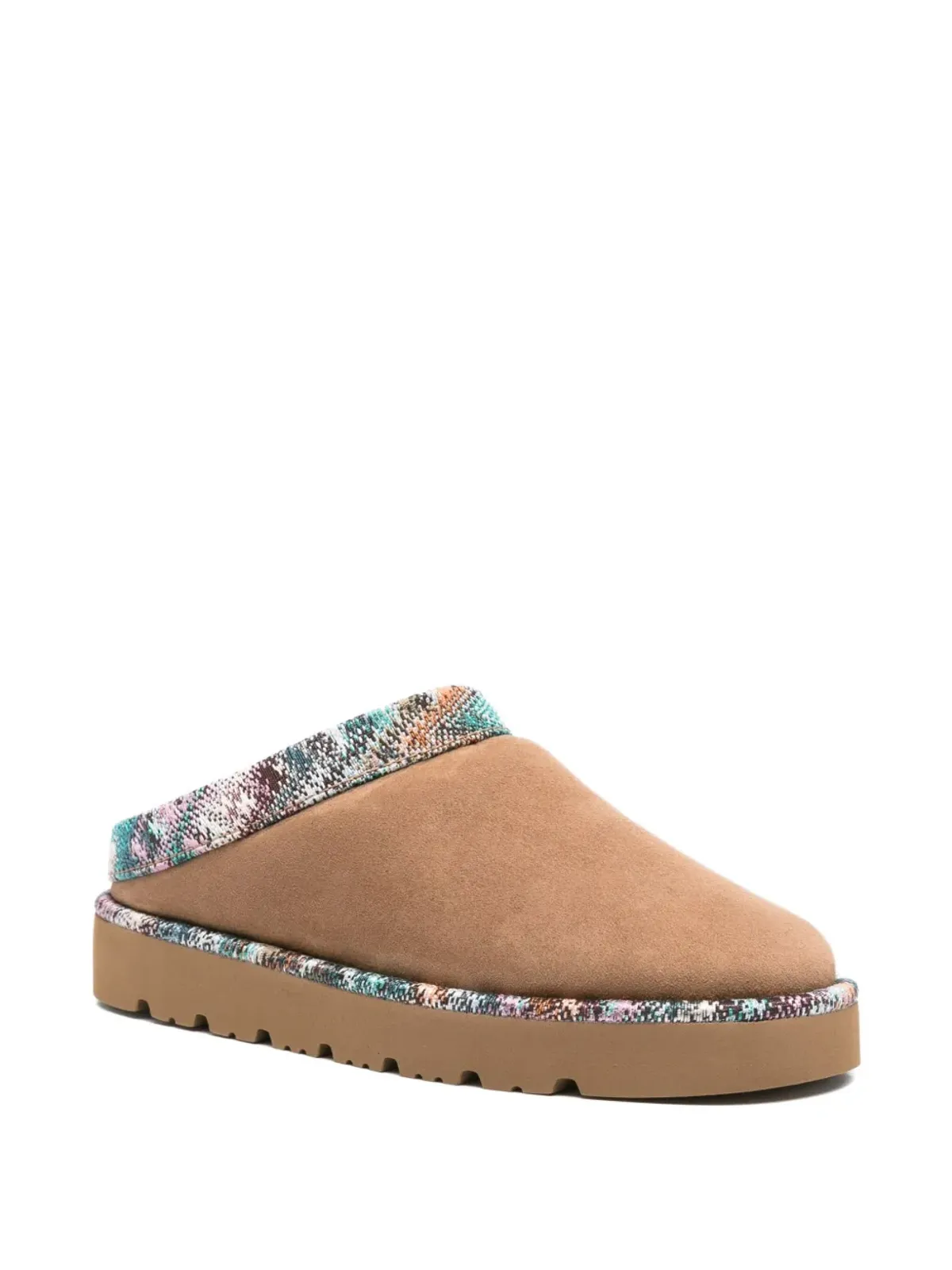 Missoni パターン柄トリムスリッパ - 画像2