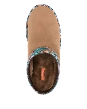 Missoni パターン柄トリムスリッパ - サムネイル4