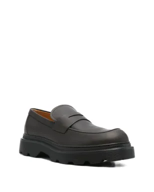 Tod's ペニーストラップ付きチャンクローファー - ブラック - サムネイル2