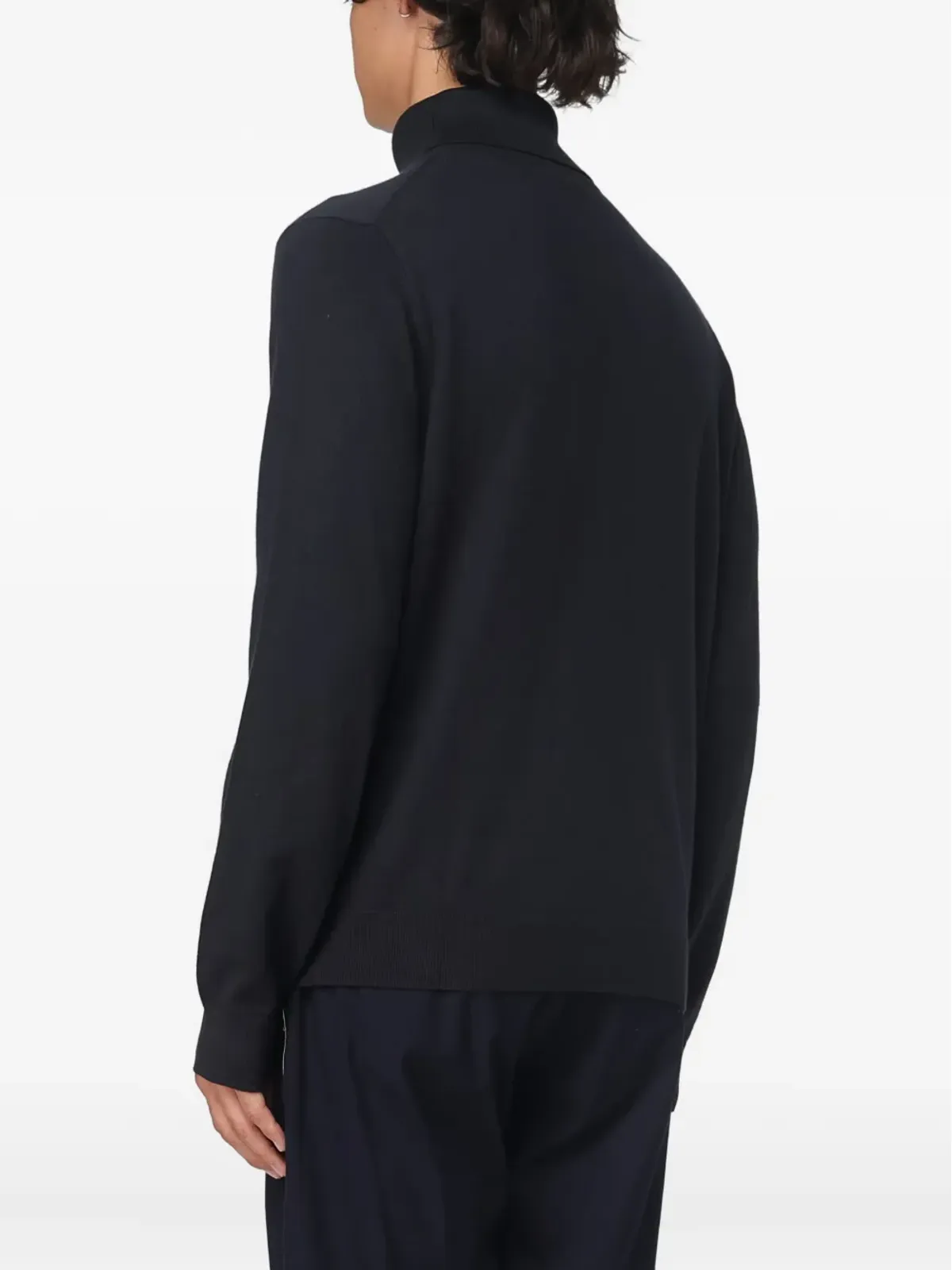 PS Paul Smith タートルネック ゼブラディテール セーター - 画像2