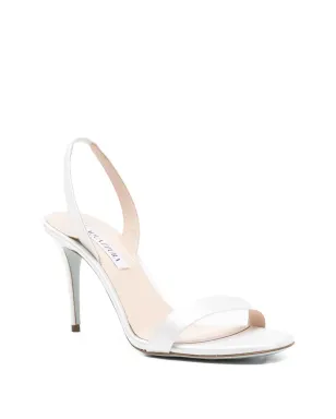 Aquazzura 85 mm So Nude sandals - White - サムネイル2