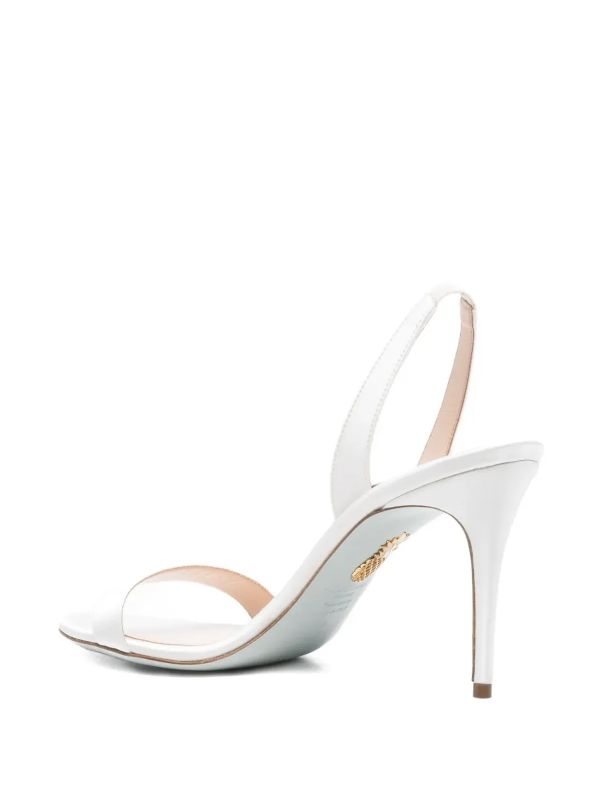 Aquazzura 85 mm So Nude sandals - White - 画像3