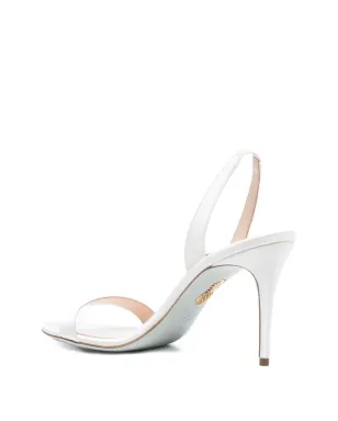 Aquazzura 85 mm So Nude sandals - White - サムネイル3