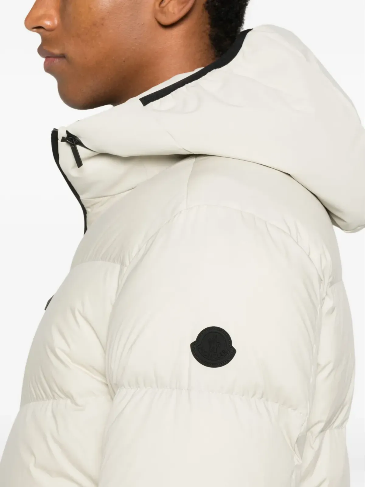 Moncler Forez フーデッドキルテッドジャケット - 画像5