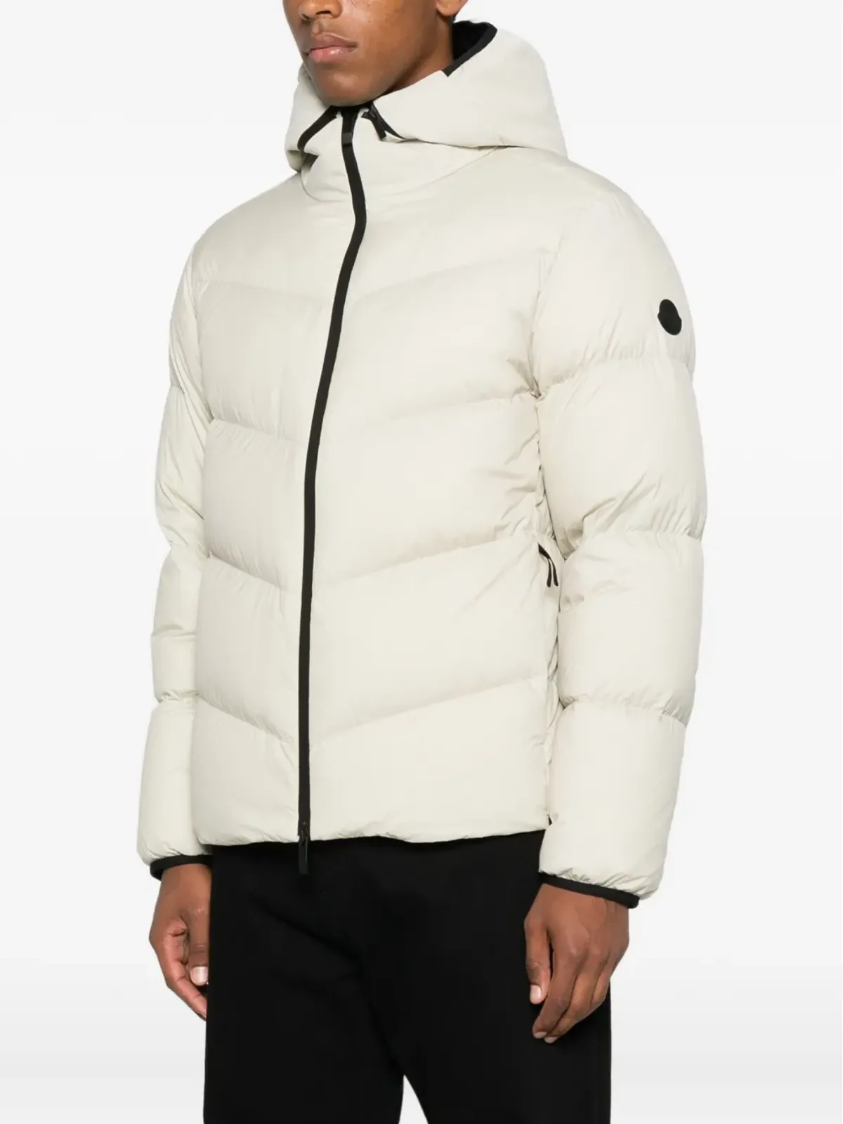 Moncler Forez フーデッドキルテッドジャケット - 画像3