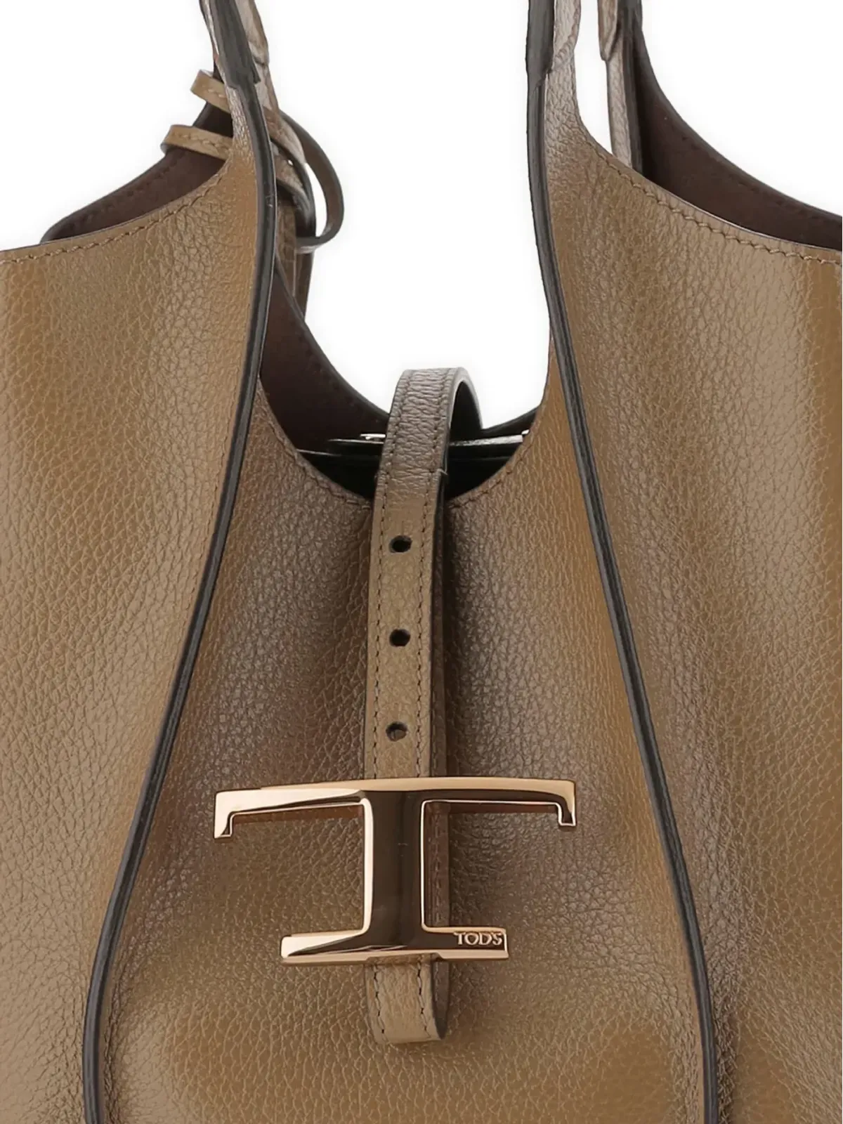 Tod's レザーT字バックルショルダーバッグ - 画像5