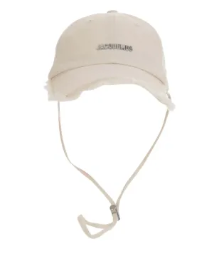 Jacquemus フリンジトリム ベースボールキャップ - サムネイル1