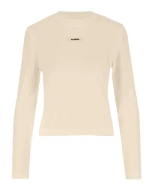 Jacquemus Le Gros Grin ロゴディテール ロングスリーブ Tシャツ - サムネイル1