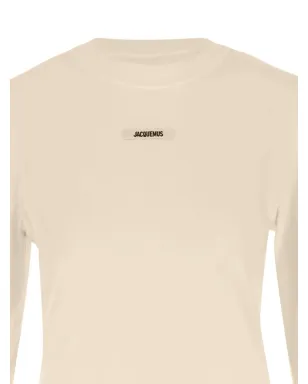 Jacquemus Le Gros Grin ロゴディテール ロングスリーブ Tシャツ - サムネイル3