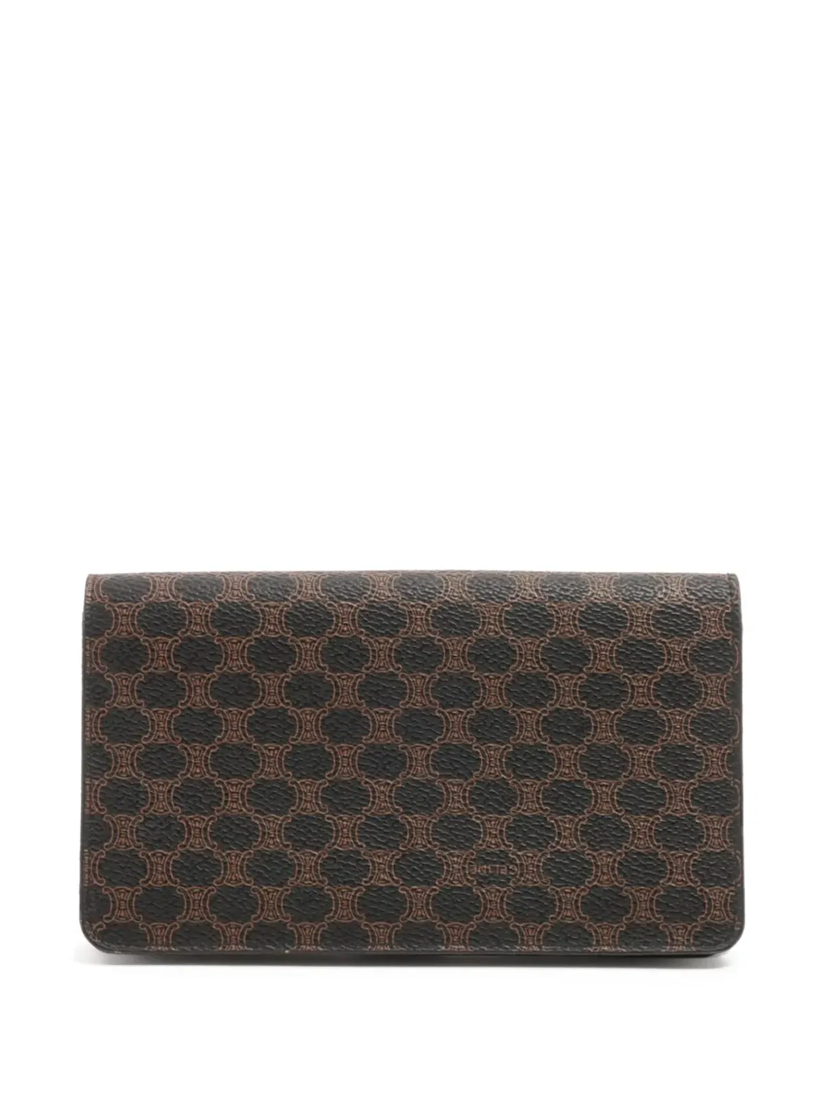 Celine Pre-Owned Macadam leather wallet - Brown - 画像2