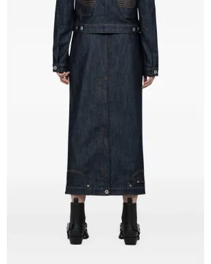 Jean Paul Gaultier アップサイドダウンデニムスカート - サムネイル3