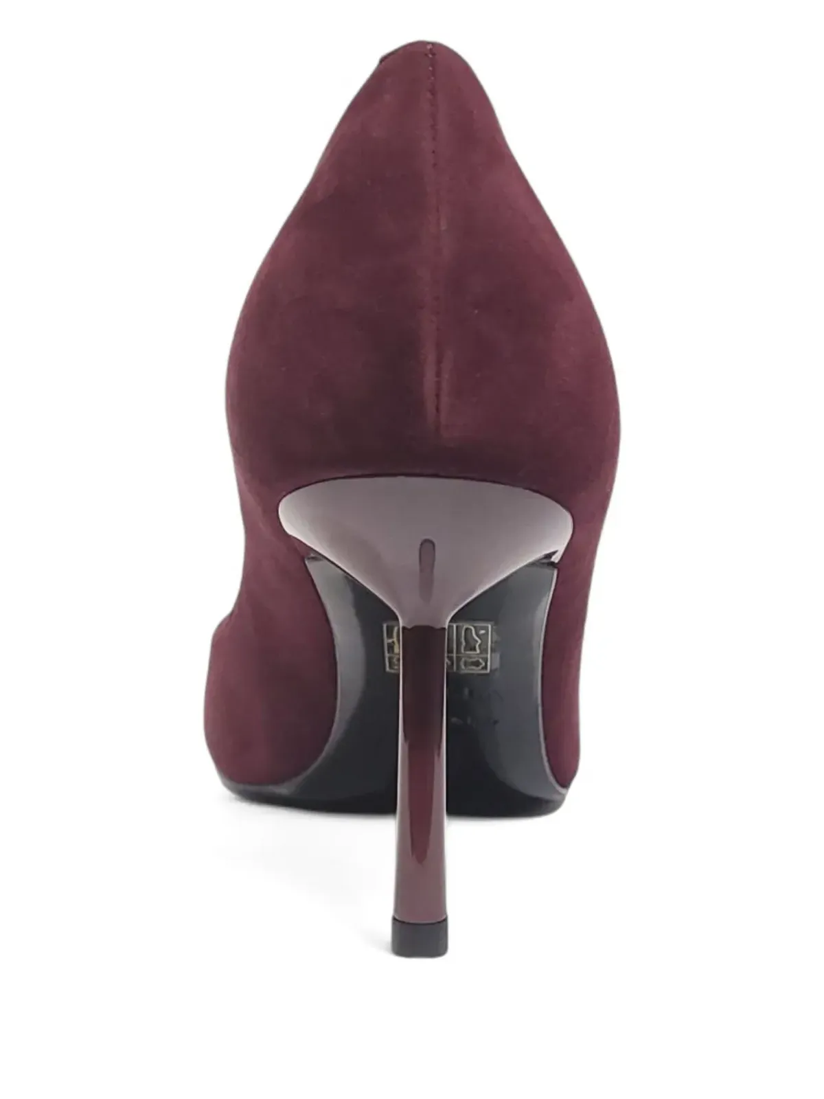 Le Silla レッド ポインテッドトゥ・スティレットパンプス - 画像4