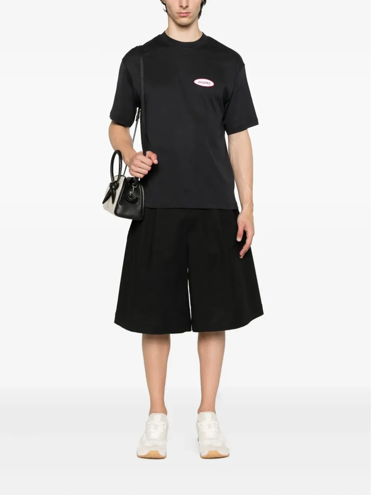 Jacquemus ザ・スタツィオーネ オーバルパッチ Tシャツ - 画像2