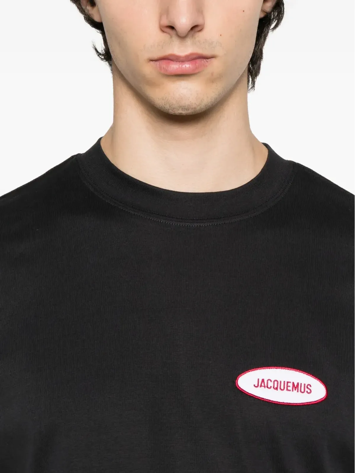 Jacquemus ザ・スタツィオーネ オーバルパッチ Tシャツ - 画像4