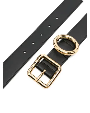 Jacquemus ダブルバックルレザーベルト - サムネイル2