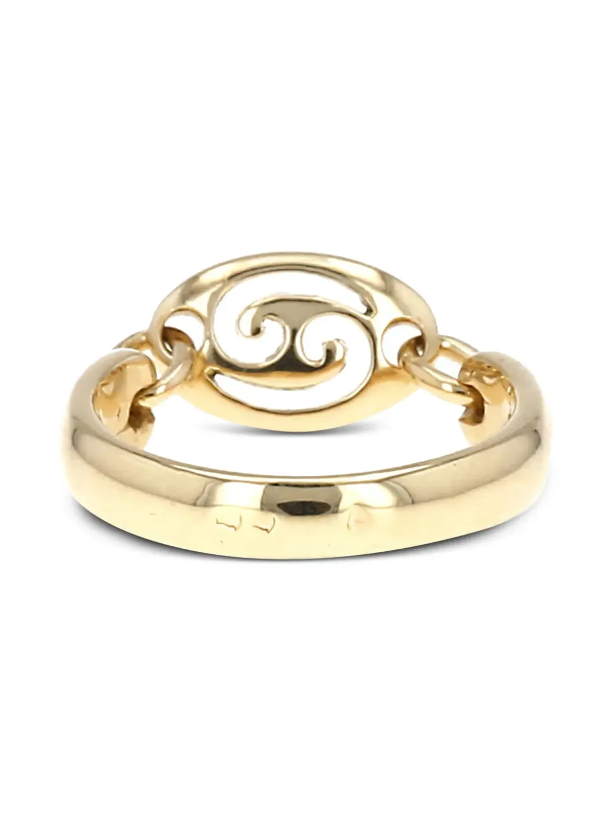Van Cleef & Arpels Vintage 18Kイエローゴールド Zodiaque アーティキュレーテッドリング - 画像2