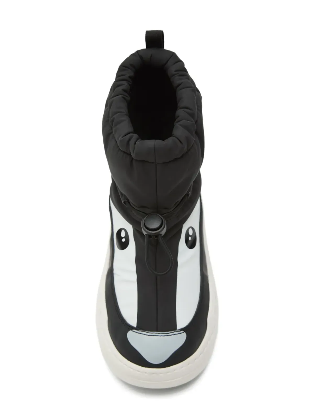 Moon Boot Kids パークストラップ パンダフェイス スノーブーツ - ブラック - 画像4