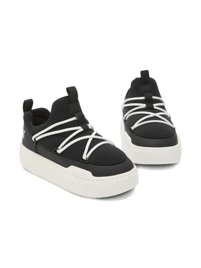 Moon Boot Kids Moon Boot Kids Park lace-up sneakers - Blackの商品画像