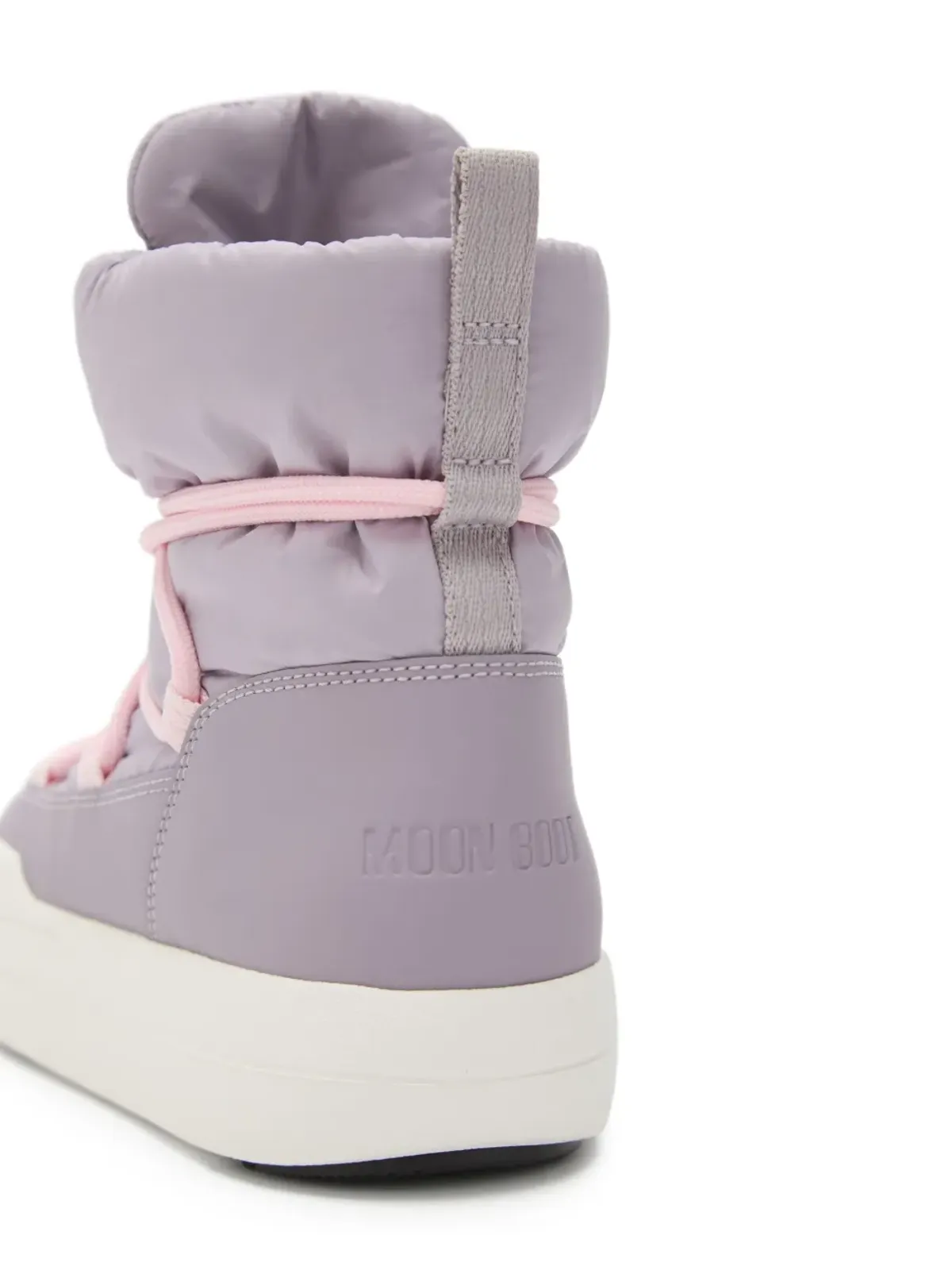 Moon Boot Kids パディッド レースアップ スノーブーツ - 画像4