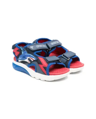 Geox Kids Ciberdron シャークパッチ サンダル - サムネイル1