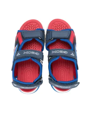 Geox Kids Ciberdron シャークパッチ サンダル - サムネイル3