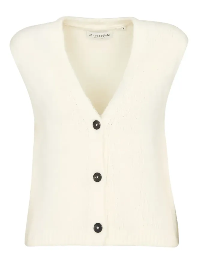 Marc O'Polo Marc O'Polo ボタンフロント編みベストの商品画像