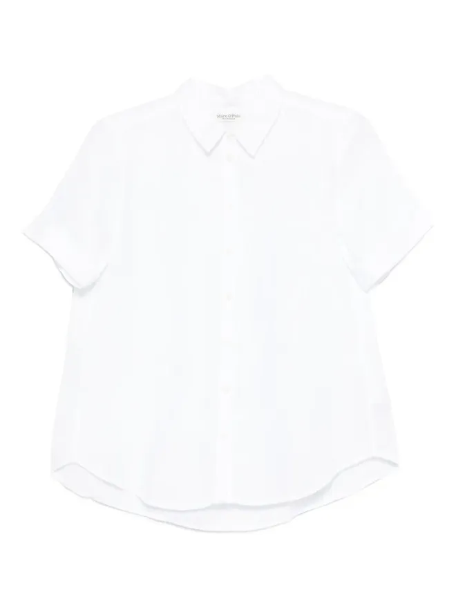 Marc O'Polo Marc O'Polo 半袖ボタンアップシャツの商品画像