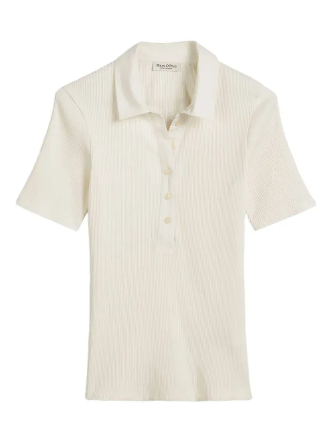 Marc O'Polo Marc O'Polo リブ編みポロトップの商品画像