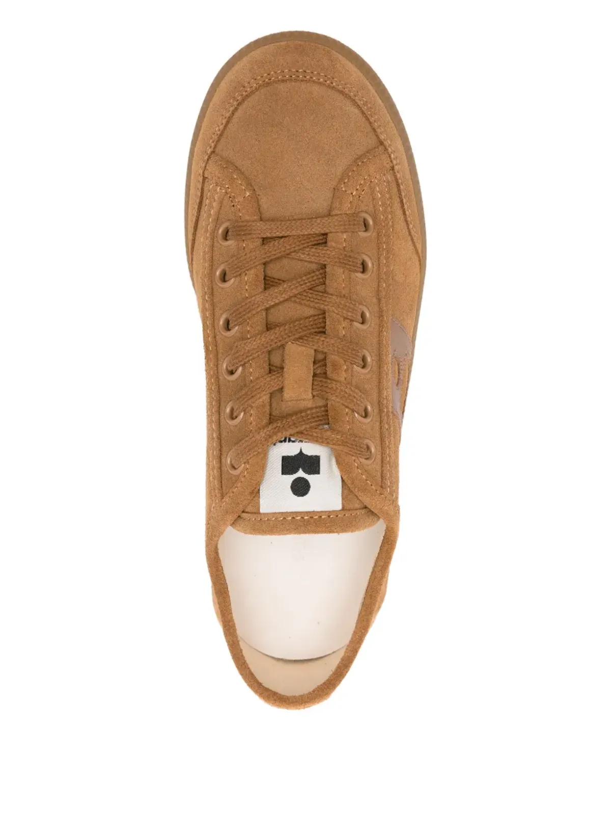 ISABEL MARANT スエード レースアップ スニーカー - 画像4