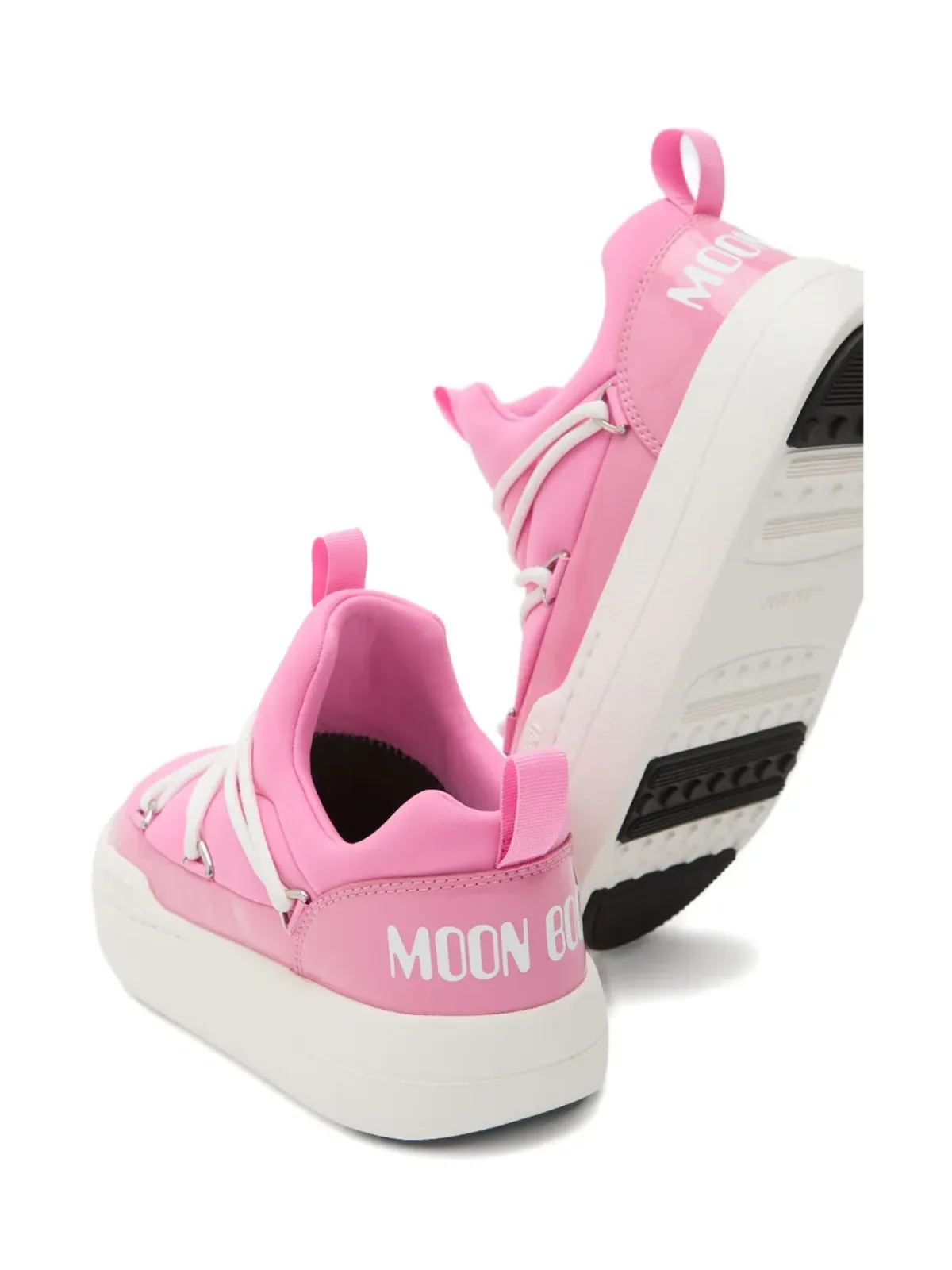 Moon Boot Kids Park レースアップ ロー・トップ スニーカー - ピンク - 画像3