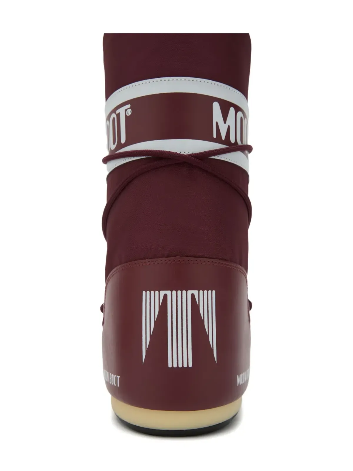 Moon Boot Kids nylon logo-band boots - Red - 画像4