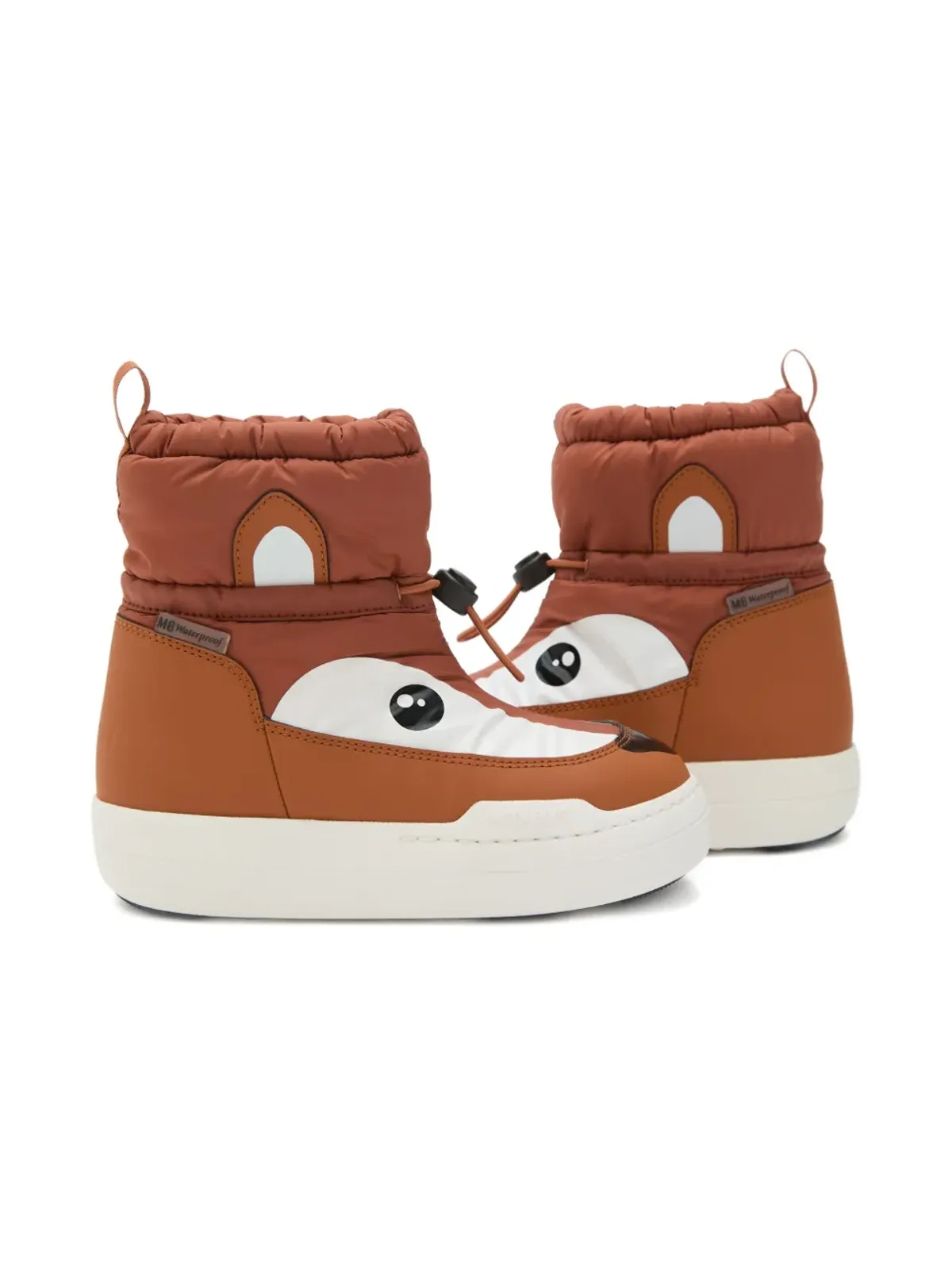 Moon Boot Kids Park Strap アニマルフェイス パッド入り スノーブーツ - 画像3